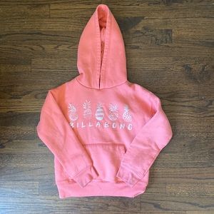 Billabong girls hooded sweater size small
